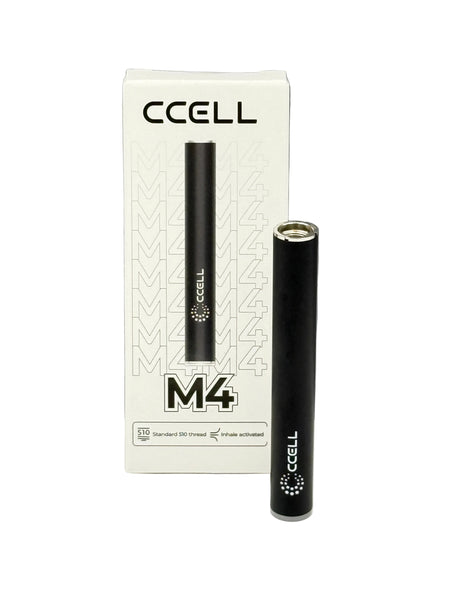 CCell M4 510 Battery with packaging, predominantly black color scheme