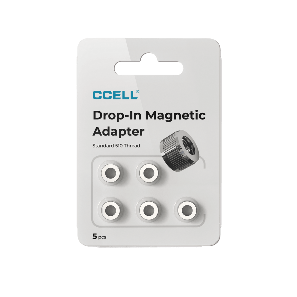 CCELL® Magnet Adapter for 510 Battery 5 Pack (For Pharmacy Resale only)