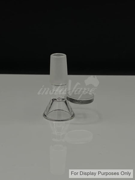 Glass Cone | Bong Pieces 14Mm Male With Coin Handle Bowl