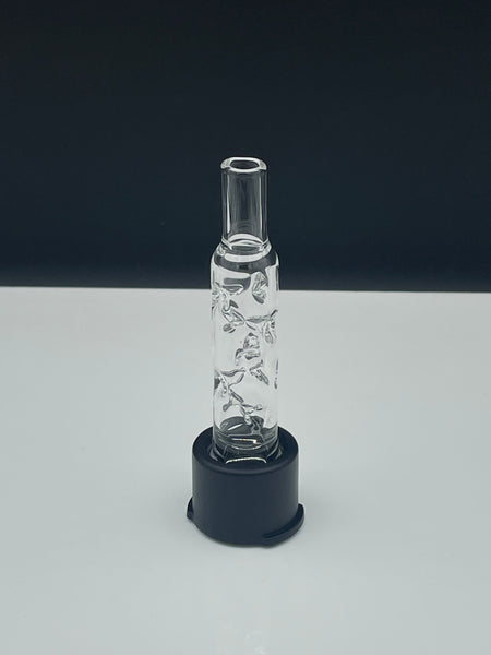 Mighty(+) Short 3D Flow Stem | Storz & Bickle Clear Glass Mouthpiece