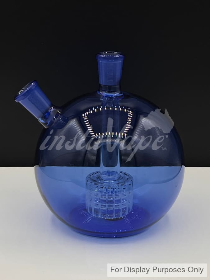 Mega Globe | Clear & Black A$90.00 Mega / Blue Glass Bong