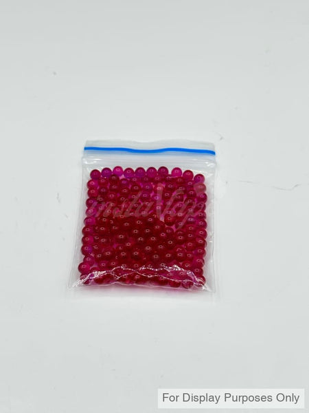 Qaroma 3Mm Ruby Pearls| 165 Pack