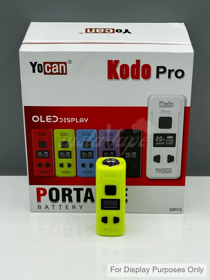 Yocan Kodo Pro | 510 Battery Best Price Yellow